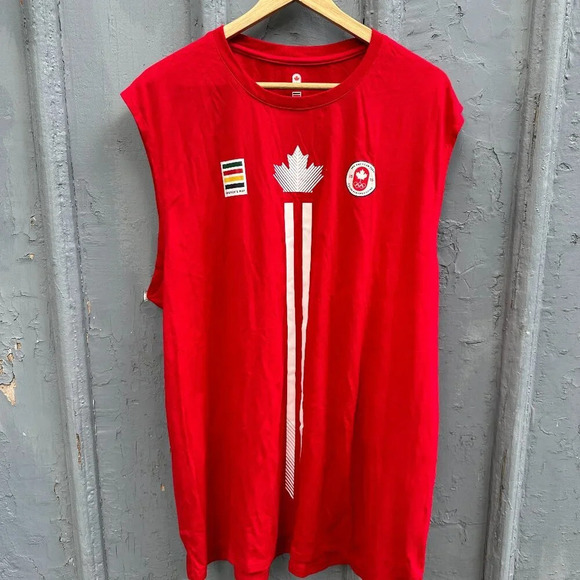 NWOT  Team Canada Tank Top Pan-Am games 2015 mens XXL - Picture 1 of 4